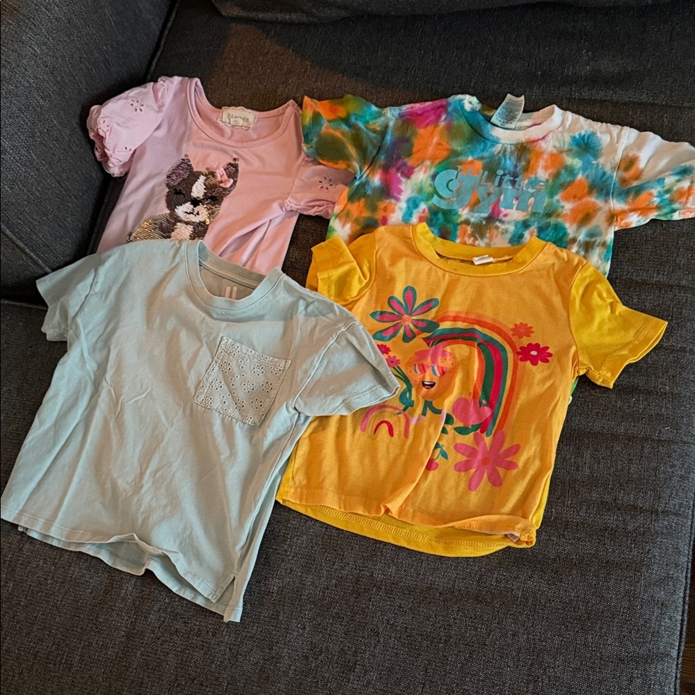 Colorful Kids T-Shirt Set
